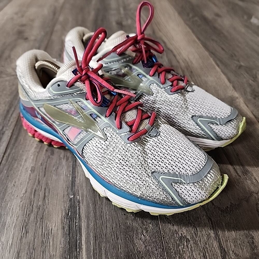 Brooks Women's Brooks Ravenna 6 Raspberry Paradise Gray Running Shoes 11.5 B